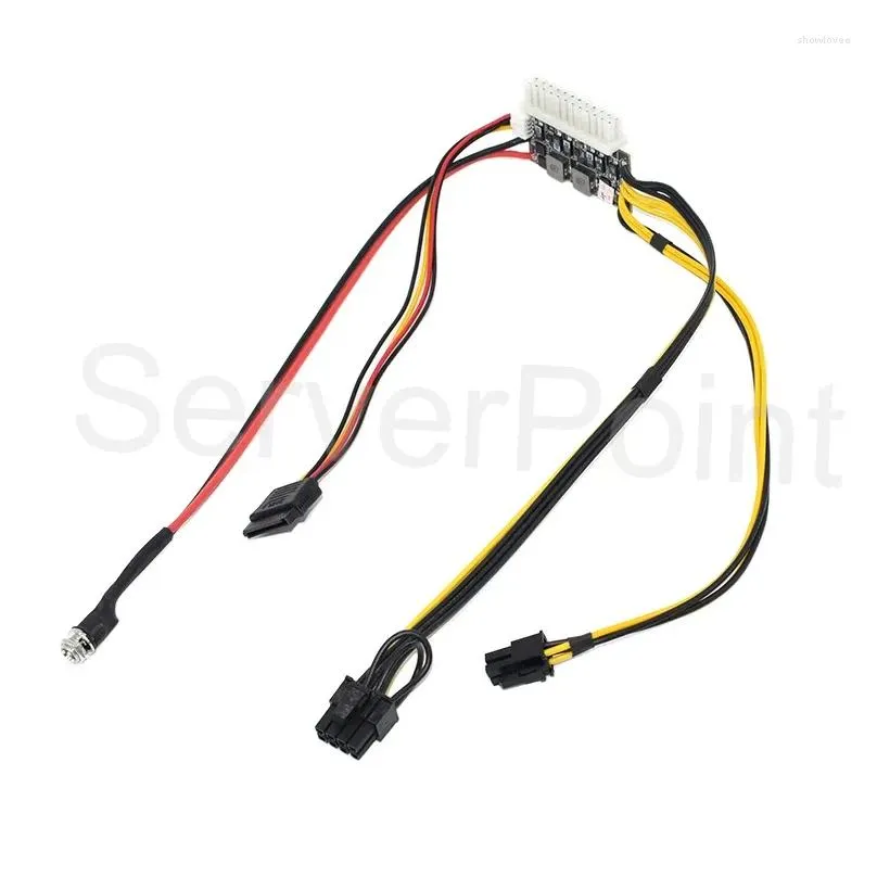 Computer Cables 12V DC-ATX-400W Output Switch High Power Module For PC ATX 24Pin Pico PSU Car Auto Mini ITX DC TO GPU