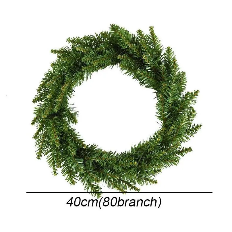 Christmas Decorations Christmas Decorations Diy Wreath Hanging Rattan Garland Ornaments For Home Front Door Navidad Year 2024 Gift Dro Dhmj9