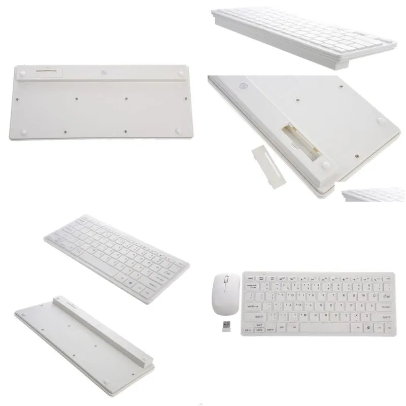 Freeshipping 24GHz Wireless Portable Keyboard and Mouse PC Set Homon