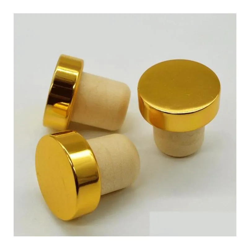 Other Bar Products Wholesale T-Shape Wine Stopper Sile Plug Cork Bottle Red Bar Tool Sealing Cap Corks For Beer Drop Delivery Home Gar Dh12M
