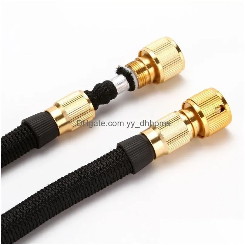watering equipments household garden magic automatic water pipe high pressure washing hose 25-100 ft tuyau arrosage