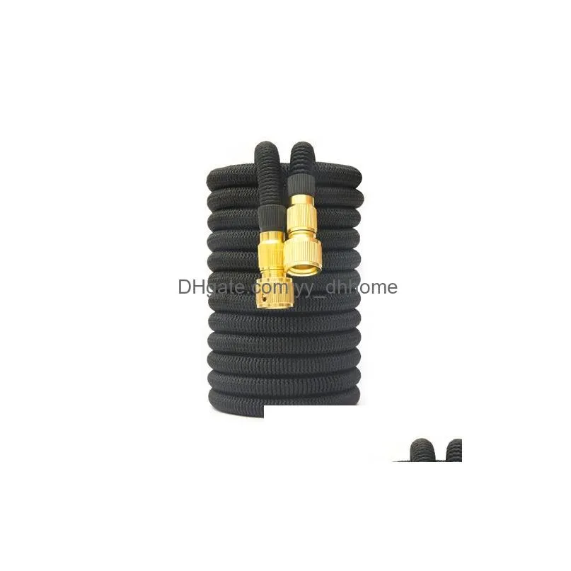 hoses garden water hose expandable double metal connector high pressure pvc reel magic water pipes for garden farm irrigation car wash