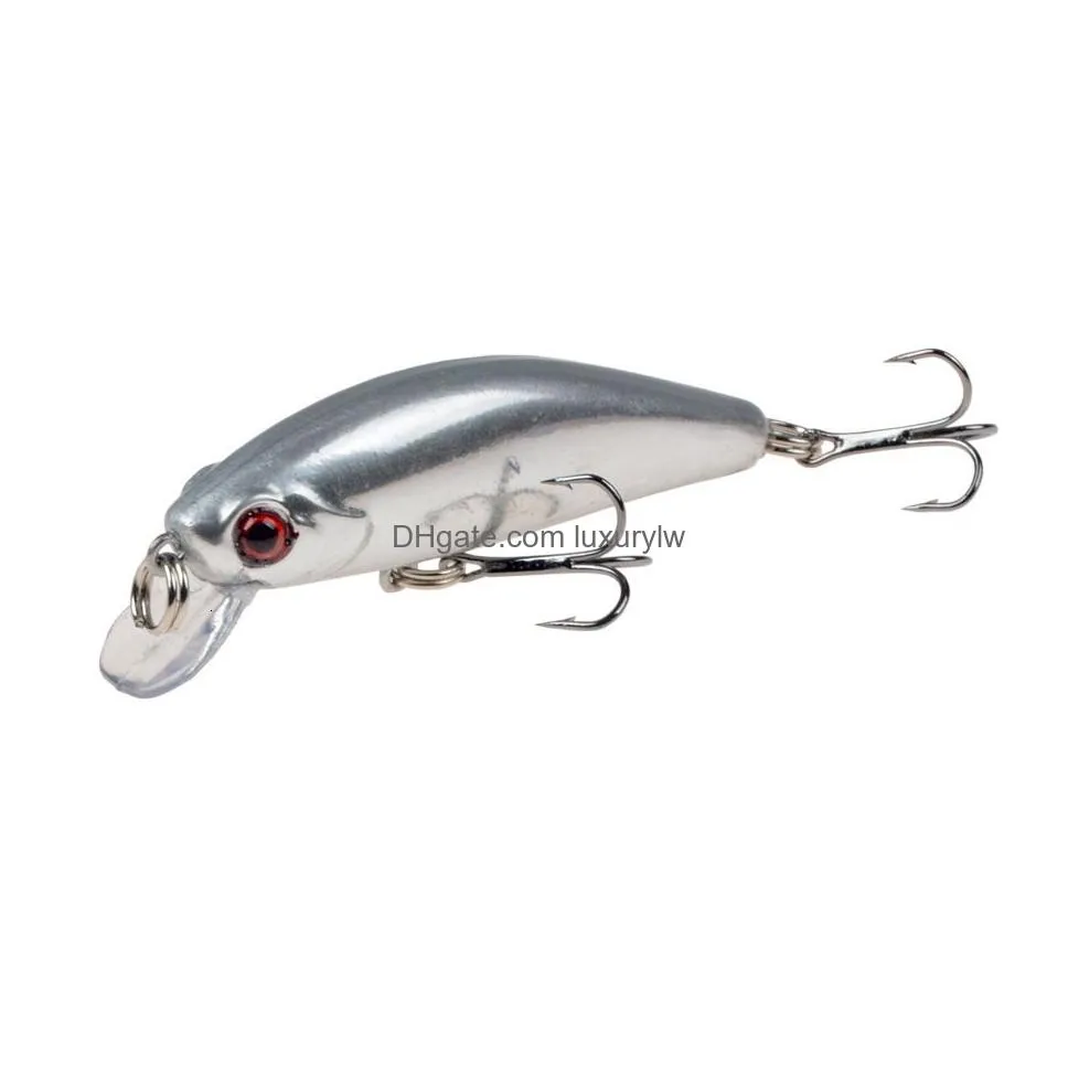 Sinking Artificial Hard Bait Fishing Lure 5.5cm/6.0g Minnow Fake Minnow  Bait For Bass, Pike, And More Crankbait With Treble Hooks And Tackle Dhtgp  From Luxurylw, $16.78