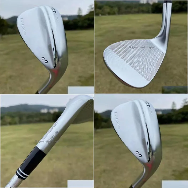 Club Heads Club Heads Sier Rtx4 Wedges Golf Clubs Wedge 4850525456586062 Regarstiff Steel Shafts Including Headers Fast 230620 Drop De Dhd3R