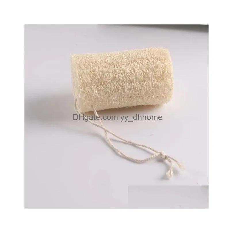 cleaning brushes 3pcs natural anti oil kitchen loofah sponge scrubber dish bowl brush shower bathroom supplies 231031