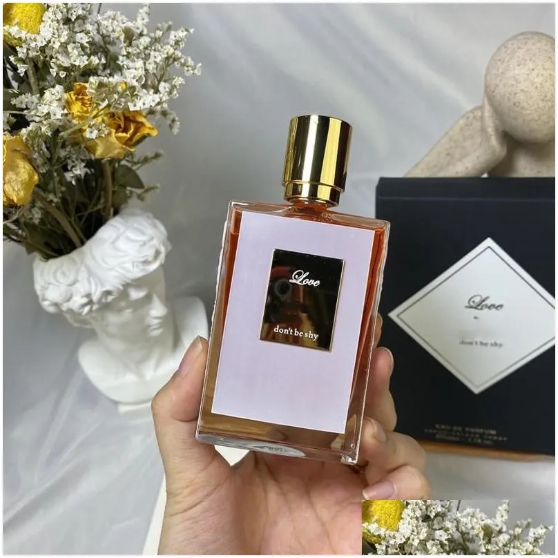 Luxury Kilian Brand Perfume 50ml love don`t be shy Avec Moi good girl gone bad for women men Spray parfum Long Lasting Time Smell High Fragrance top quality fast