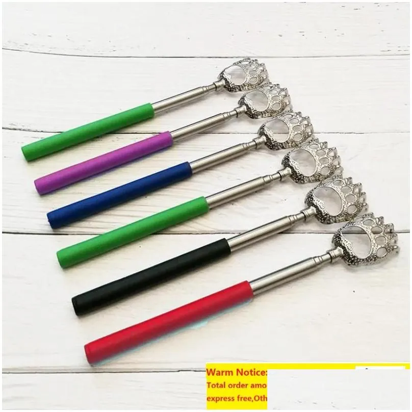 Other Housekeeping & Organization Telescopic Bear Claw Back Scratcher Easy To Fall Off Healthy Supplies Stainless Steel Scratchers Por Dhqlk