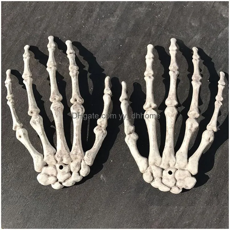 other festive party supplies halloween decoration props simulation skeleton hand bone family outdoor secret room horror 220922