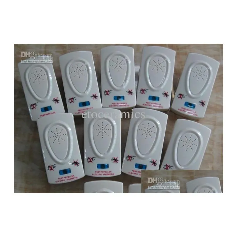 Pest Control Electronic Mosquito Repellent Helminthes Hine Mosquitoes Pest Insect Mice Drop Delivery Home Garden Household Sundries Dhmzl