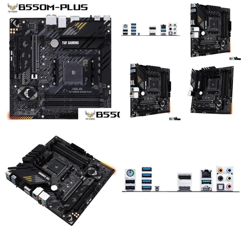 Motherboards ASUS TUF GAMING B550M-PLUS Motherboard DDR4 Support AM4 Ryzen Desktop CPU