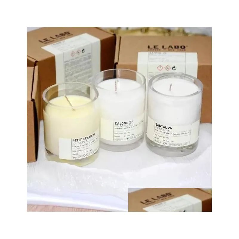  perfume candle 250g santal 26 cedre 11 laurier 62 petit grain 21 calone 17 scented bougie parfum wax incense