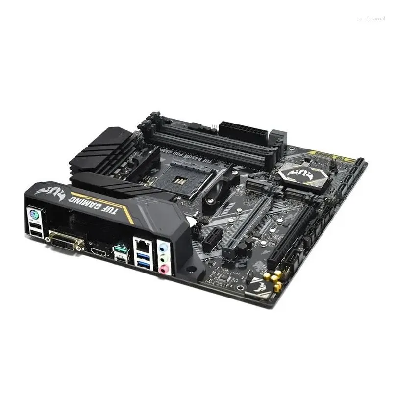 Motherboards AMD B450 TUF B450M-PRO GAMING Motherboard Used Original Socket AM4 DDR4 128GB M.2 NVME USB3.0 SATA3 Desktop Mainboard