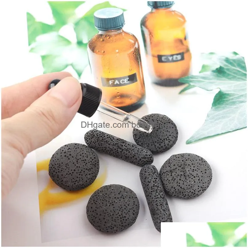Charms Natural Lava For Kids Mosquito Repellent Bracelet Stone Essential Oil Diffuser Men Women Sile Bracelets Drop Delivery Jewelry J Dhzzd