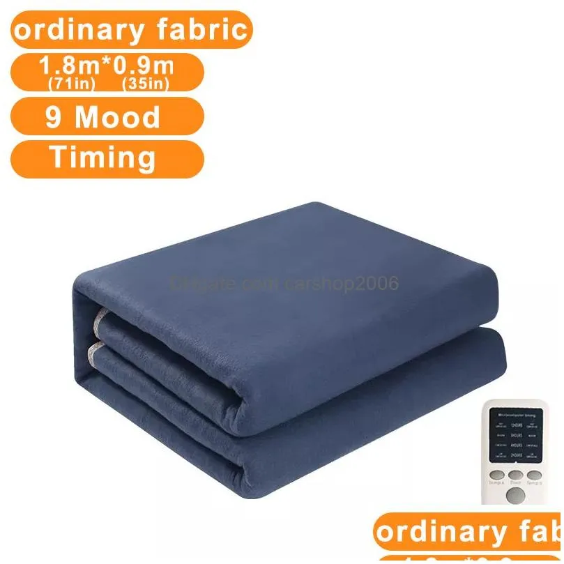 blankets electric blanket heated mattress thermostat heating dual control thicker heater winter body warmer