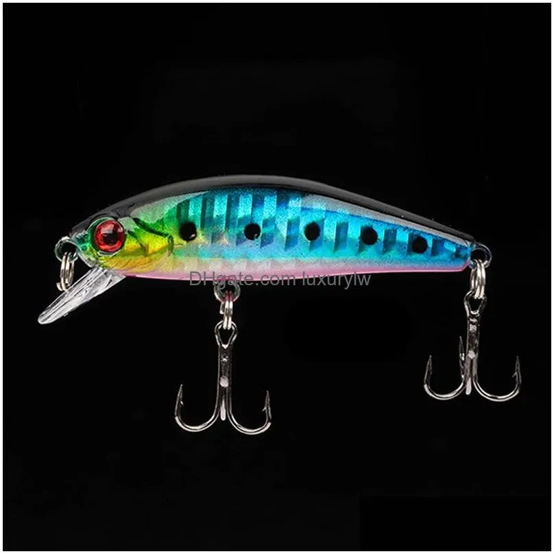 Sinking Artificial Hard Bait Fishing Lure 5.5cm/6.0g Minnow Fake Minnow Bait  For Bass, Pike, And More Crankbait With Treble Hooks And Tackle Dhtgp From  Luxurylw, $16.78