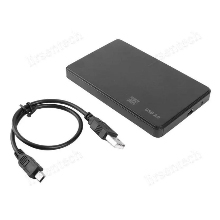 2.5 inch USB3.0/USB2.0 Hard Drive Case HDD SSD Case USB to SATA Adapter External Hard Disk Enclosure