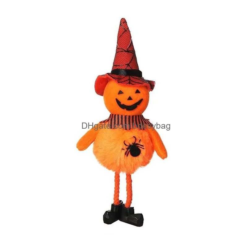 Other Festive & Party Supplies Plush Doll Pendant Ghost Festival Pumpkin Witch Ornaments Haunted House Decoration Props Halloween Part Dhdwq