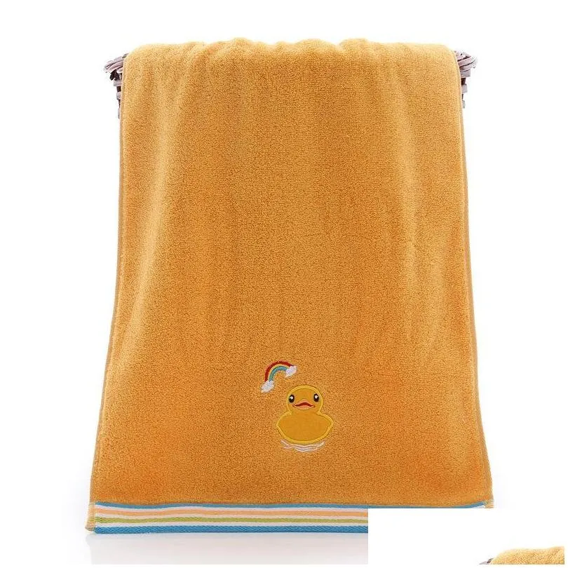 towel 4pcs/lot kid baby pure cotton cartoons soft strong water absorption non-shedding wash household infants care bath supplies