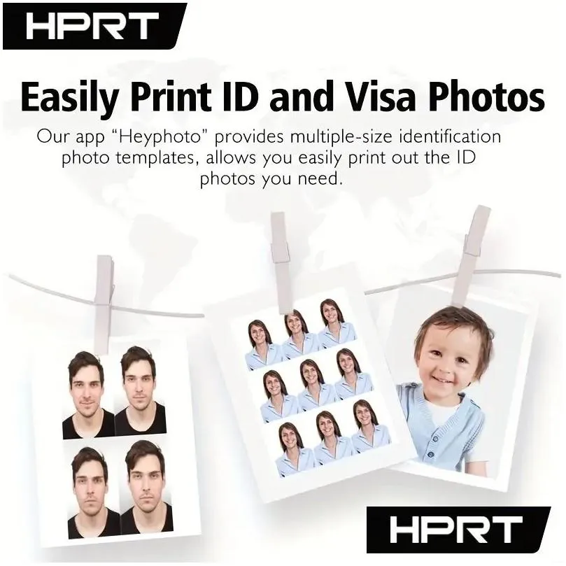 Print Photos Instantly From Your Phone - HPRT Wireless Mobile Photo Printer!