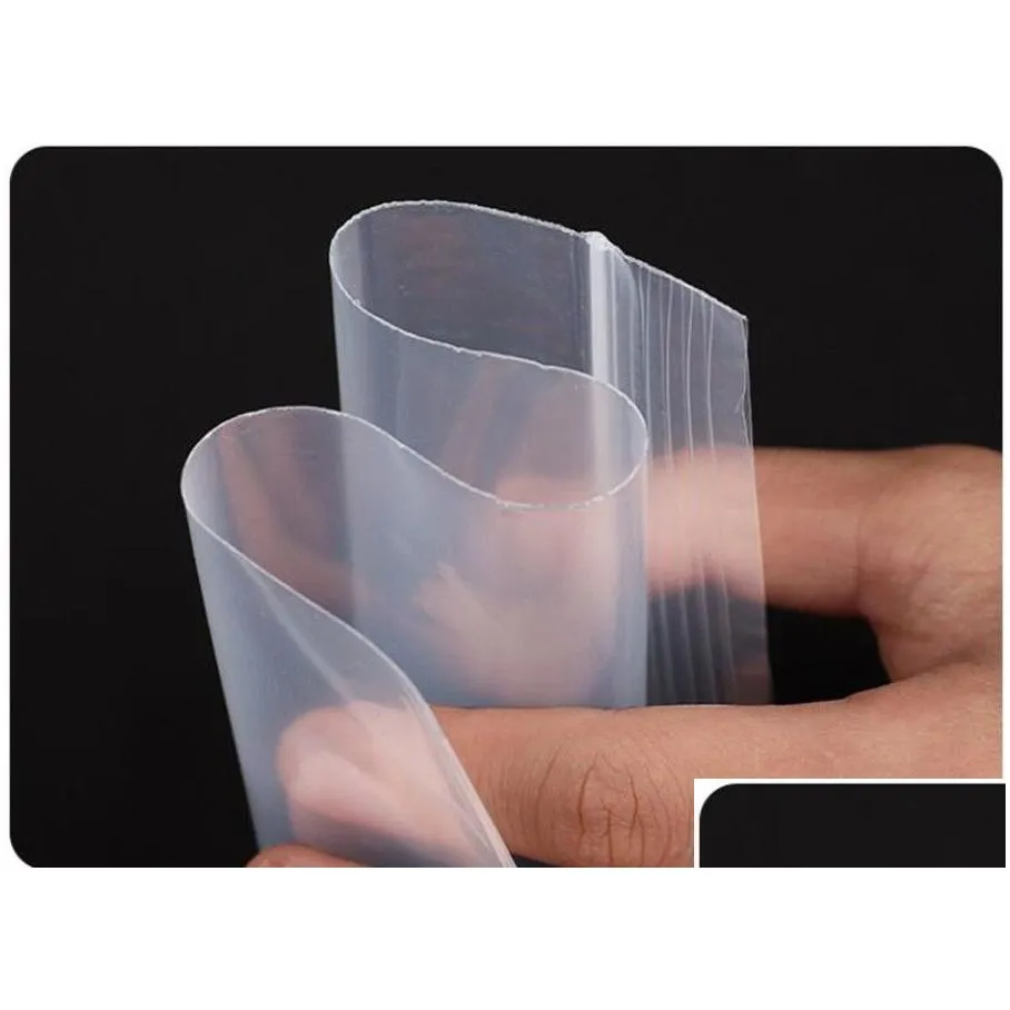 Touchable Clear Moistureproof Dustproof PE Bags OPP Packaging Zipper Package Waterproof Sealed bag Disposable Protective bag For Cable Cellphone Case