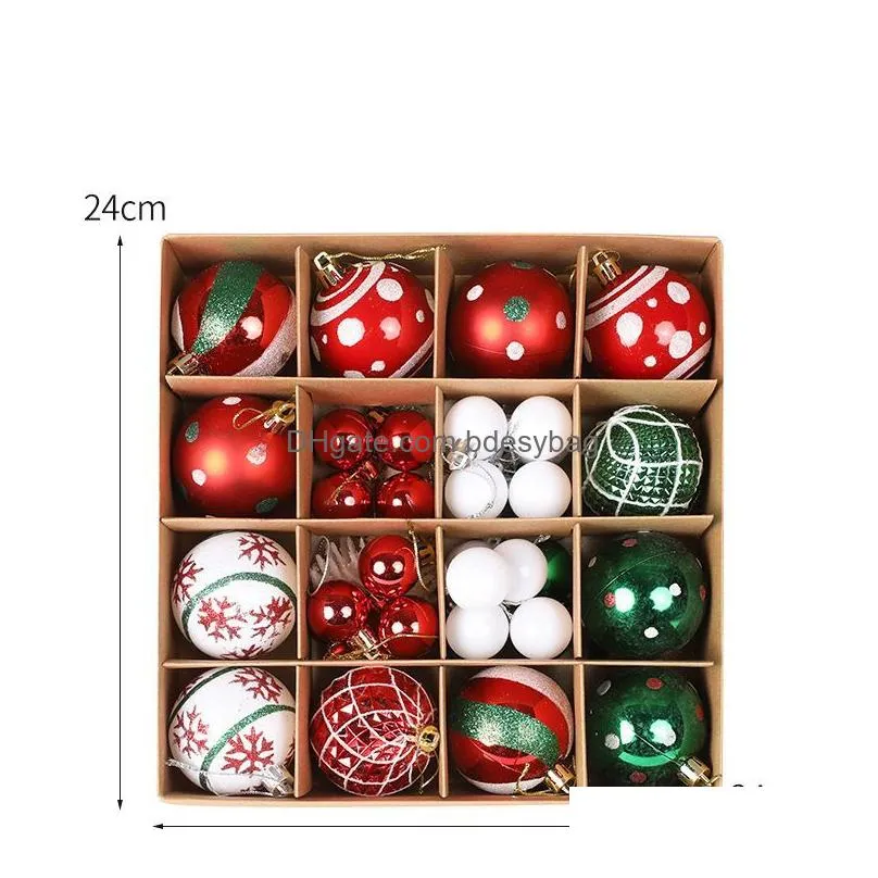 Christmas Decorations Christmas Ball Tree Decoration Ornaments For Home Decor Halloween New Year Navidad Pendant Accessory Drop Delive Dhjov