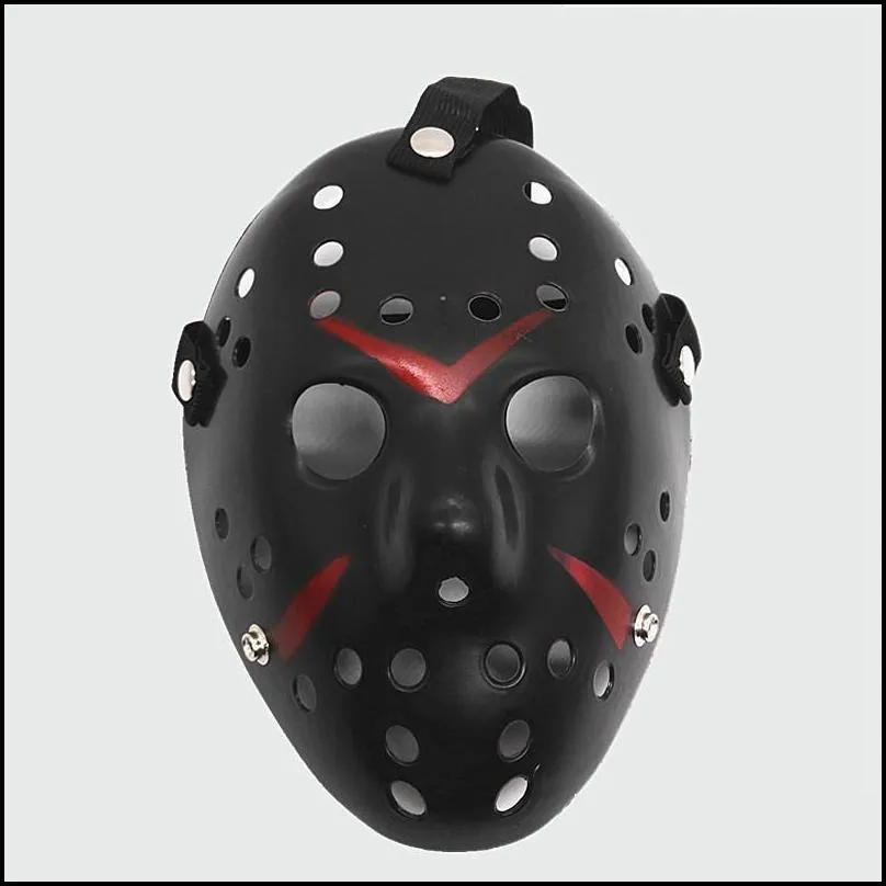 masquerade masks jason voorhees mask friday the 13th horror movie hockey mask scary halloween costume cosplay plastic party masks fy2931