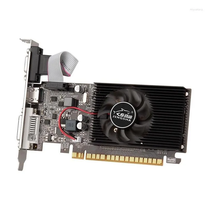 Graphics Cards Video GT610 Display Card 810MHZ DDR3 1GB Computer HD VGA DVI Interface Accessories For Desktop Game