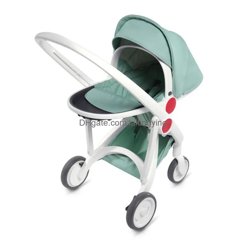 baby strollers can sit and lie baby stroller stroller can folding winter summer portable