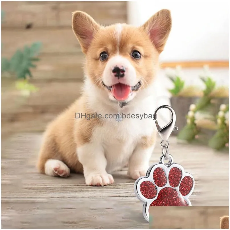 Dog Tag,Id Card Personalized Address Name Number Tags For Dog Engraved Custom Id Tag Collar Cats Pet Supplies Drop Delivery Home Garde Dhjfa