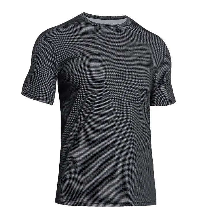 LL Outdoor Men's Sport T Shirt Mens Quick Dry Sweat-wicking Short Top Men Wrokout Short Sleeve LL47