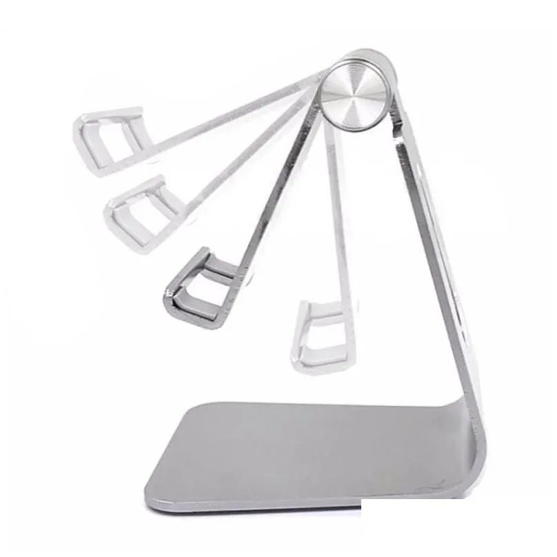 Freeshipping Universal Aluminum Table Desk Mount Stand Holder Cradle for Tablet Mobile Phone Bmstu