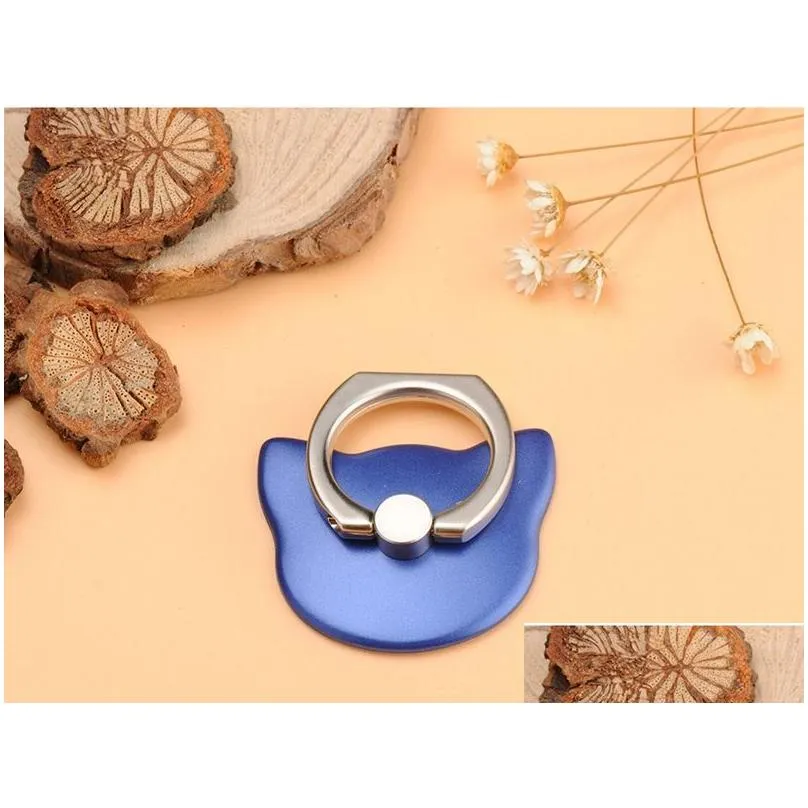 Universal Plastic Finger Grip Ring Holder Lazy Buckle 360 Degree Mobile Phone Folding Stand for IPhone XS Max  Xiaomi Expanding