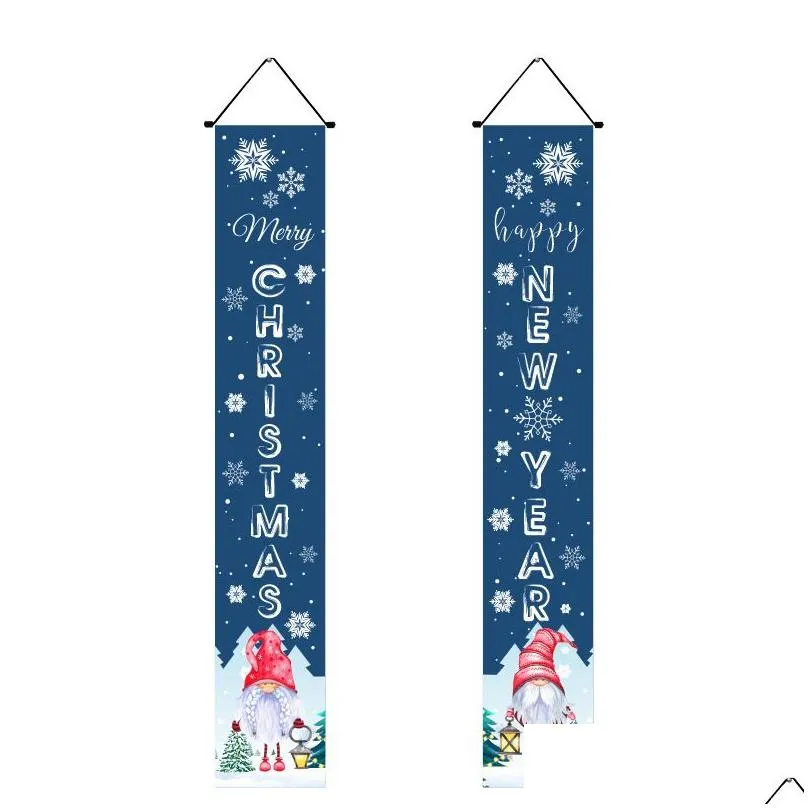 christmas couplet nutcracker knight door curtain christmas supplies soldier king decorative