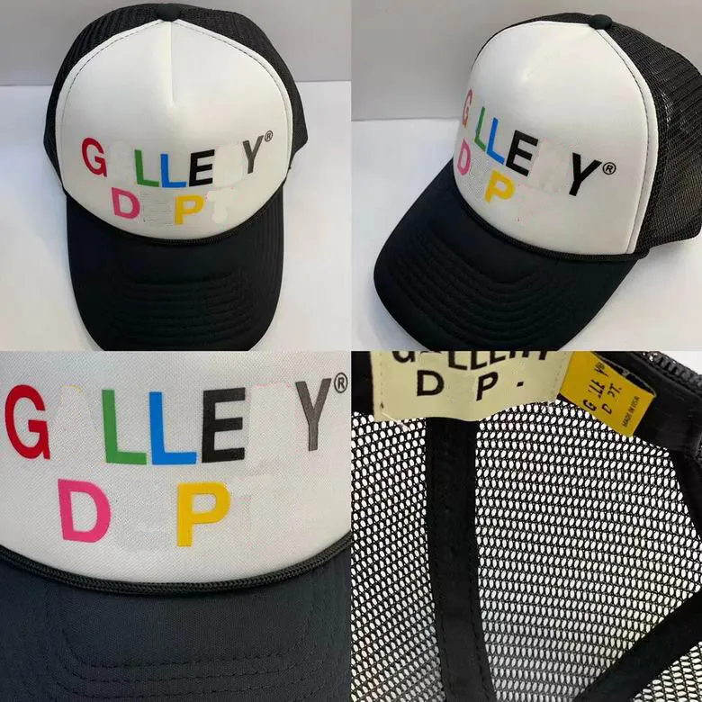 Galleries DEPT Hat Designer Cap Mesh American Baseball Cap High Beauty Fashion Brand Unisex Hat Driver Hat Galleryes Depts Hoodie 5731