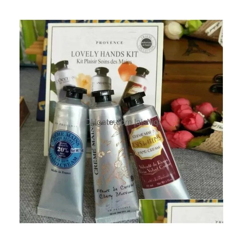 foundation primer lovely hands kit hand cream 6 pieces /set moisturizing hand lotion for skin care fast ship