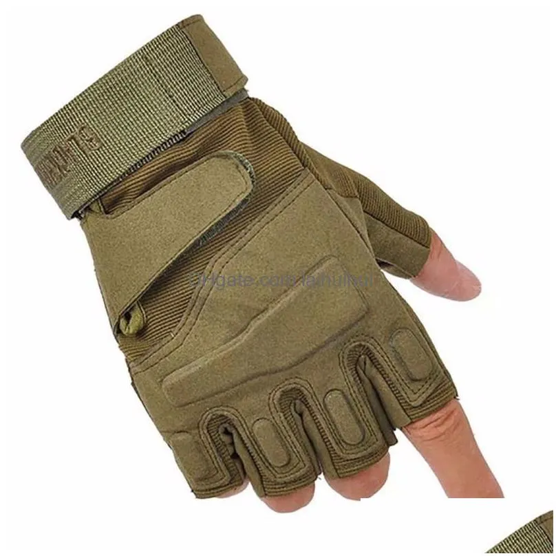  outdoor tactical gloves breathable antislip traveling gloves hand protection camping hunting hiking motorcycle racing gloves