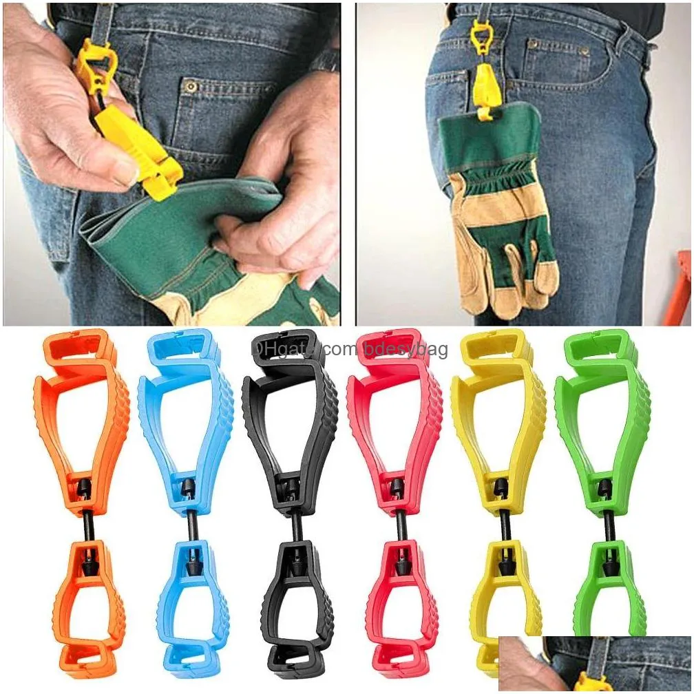 safety glove holder glove clip hanger plastic working gloves clips work clamp safety work gloves guard lx4942