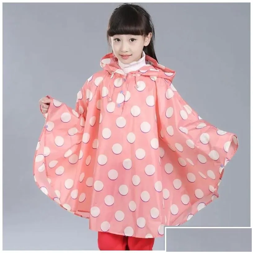 rain gear children raincoat kids for girls boys cute waterproof hooded impermeable kid raincoats child coat er poncho rainwear drop de