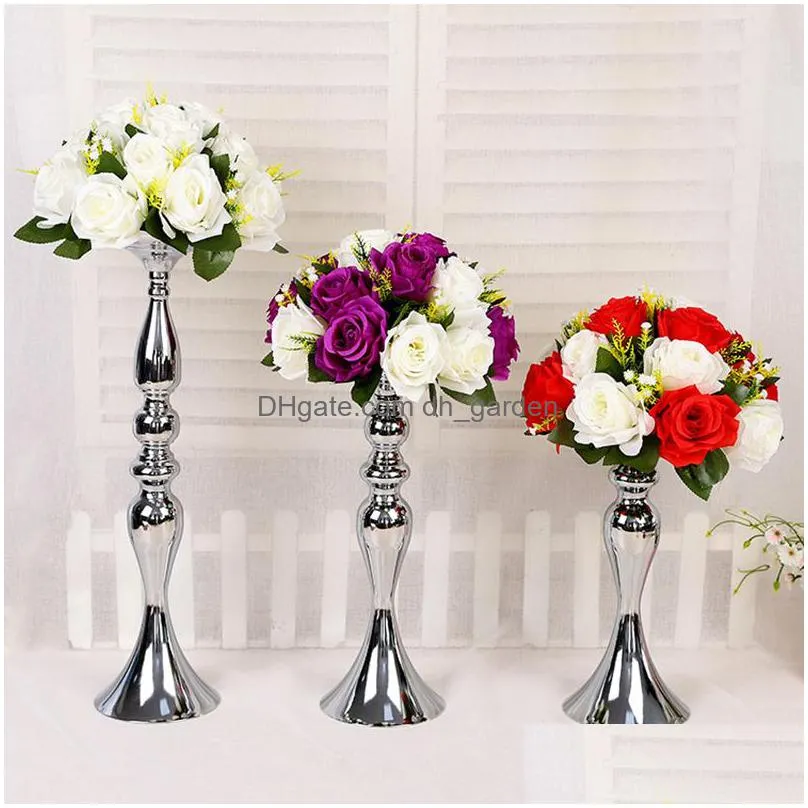 38cm metal candle holders ornament candlestick crafts home wedding arrangement decoration supplies