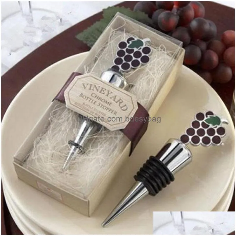 various wine cork corkscrew wine stopper wedding favors bottle stoppers oxygenating wine pourer tie plug bung stopper f20171632