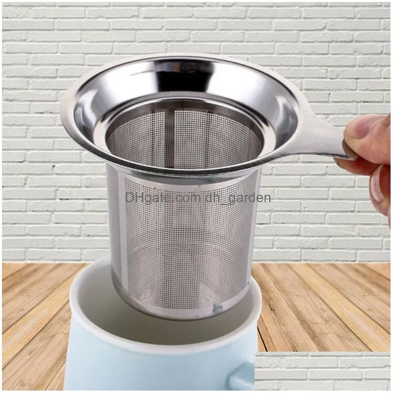 reusable stainless steel teas strainers mesh tea infuser metal home coffee vanilla spice filter diffuser
