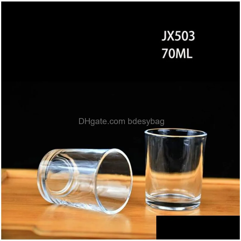 Wine Glasses Transparent Wine Glasses Cup Creative Spirits Wines Glass Party Drinking Charming Bottom Cups Home Supplies Drinkware Dro Dhux8