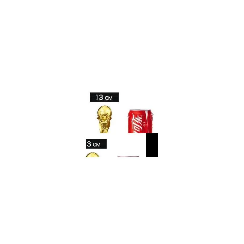lastest world cup soccer resin trophy champions souvenir for gift size 13cm 21cm 27cm 36cm14.17 as fans gift or coll