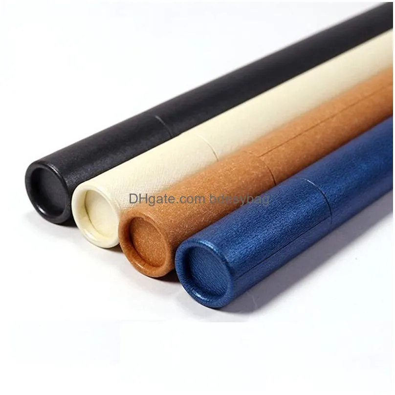 5g 10g 20g blue beige white yellow cardboard tube for sandalwood cylinder incense container special paper wholesale lx4215