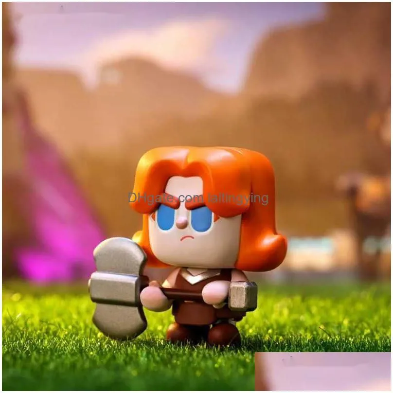 anime manga specify the figure clash royale series action figure toys lovely classic role collection doll cute gifts for kids t230606