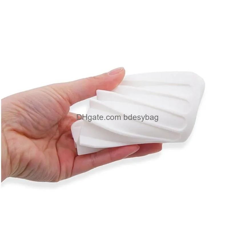 Soap Dishes Sile Soap Holder Anti-Skidding Home Impment Dishes Flexible Bathroom Fixtures Hardware Tray Soapbox Plate Holders Drop Del Dhqsc