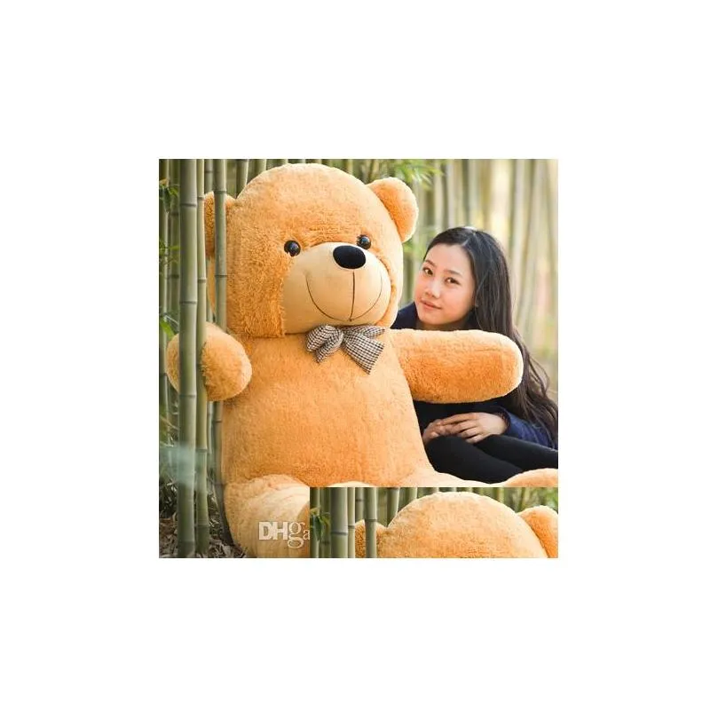 life size teddy bear plush toys 180cm  soft stuffed animals baby dolls big peluches peluches gift christmas