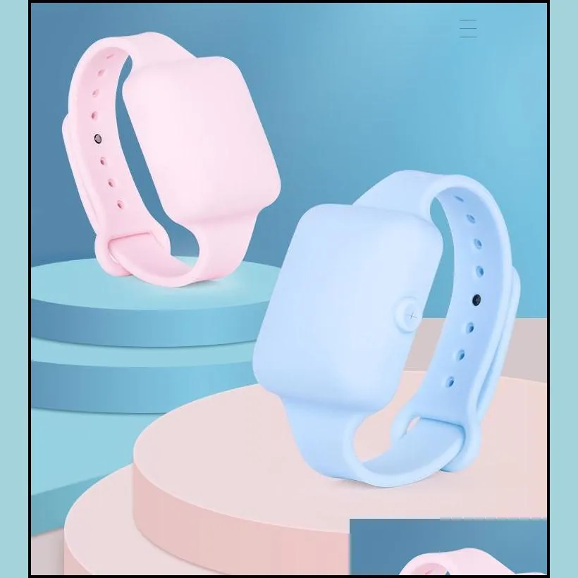 adjustable silicone wristband hand liquid soap sanitizer bracelet dispenser pumps for adult kids black pink blue white