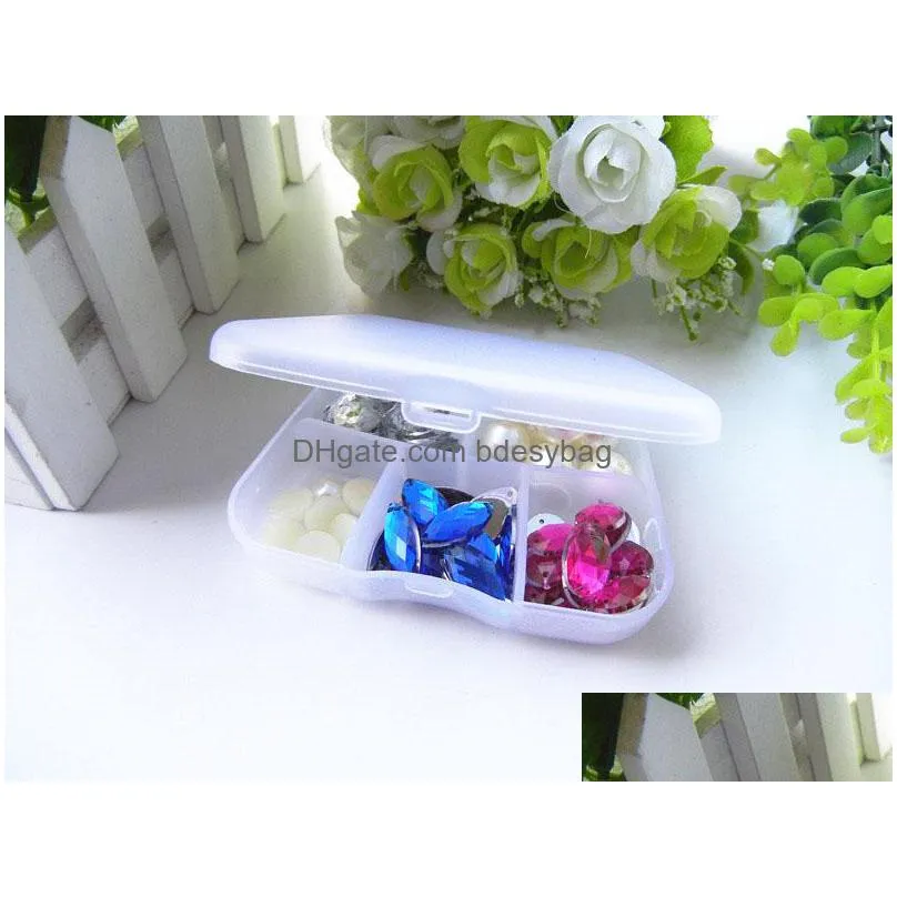 compartment travel pill box organizer tablet medicine storage dispenser holder health care tool shipping za4484