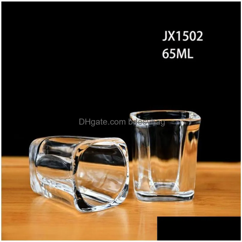 Wine Glasses Transparent Wine Glasses Cup Creative Spirits Wines Glass Party Drinking Charming Bottom Cups Home Supplies Drinkware Dro Dhux8